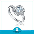 Wholesale Classsic 925 Sterling Silver Ring with CZ (R-0376)